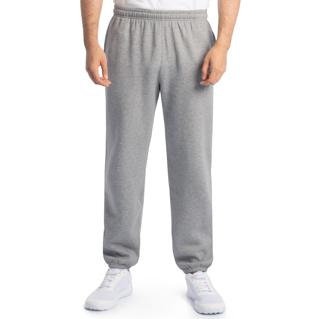 Fruit of the Loom Eversoft Fleece Elastic Bottom Sweatpants with Pockets, Relaxed Fit, Moisture Wicking, Breathable Jansha Store