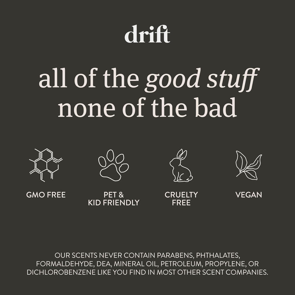 Drift Car Air Freshener - The Original Wood Air Freshener - Car Odor Eliminator - Long Lasting Scent - Auto Accessories - Metal Clip - Essential Oils - Clean Ingredients - Teak Scent Starter Kit Jansha Store