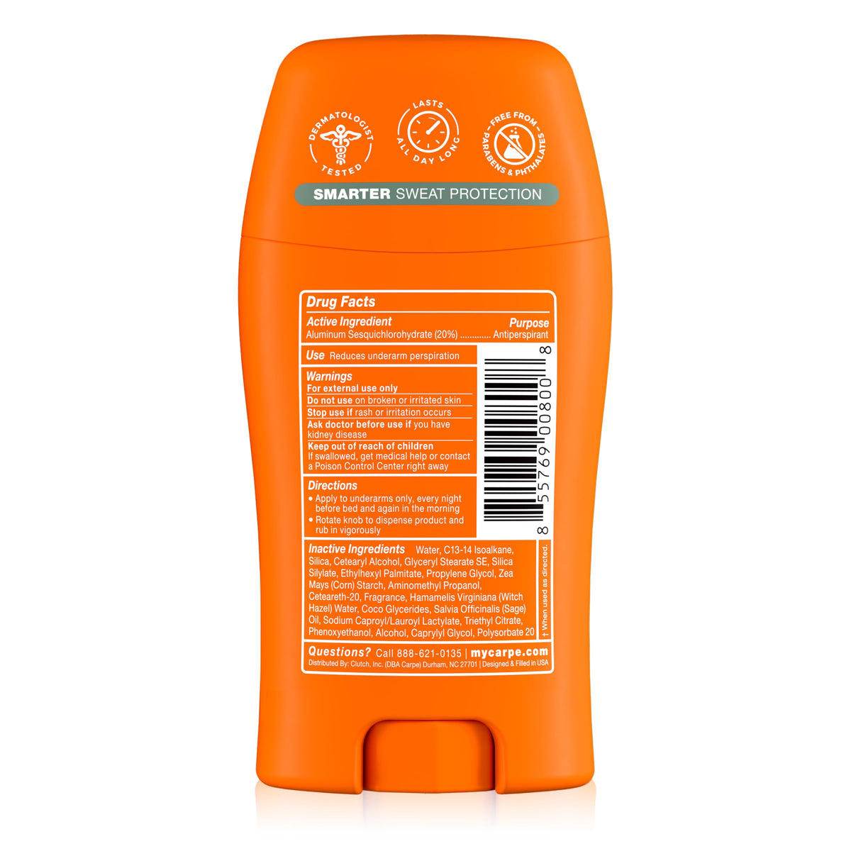 Carpe 100-Hour Antiperspirant Deodorant, Mountain Breeze - 2 Pack Jansha Store
