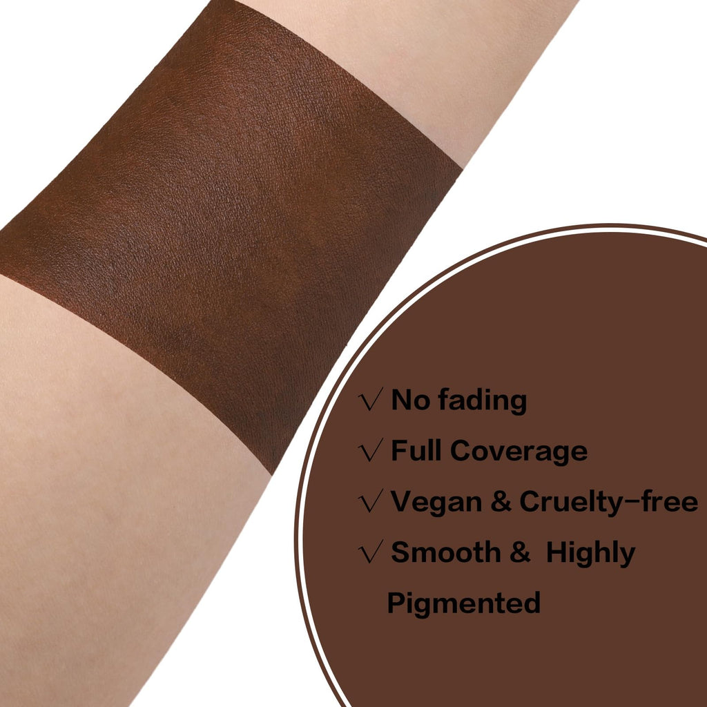 BADCOLOR Black Cream-Blendable Face Body Paint Stick for Adults Children Eye Black Softball Football Baseball Sports , Non-Toxic Hypoallergenic for Halloween SFX Makeup Cosplay Joker Costume Parties Jansha Store