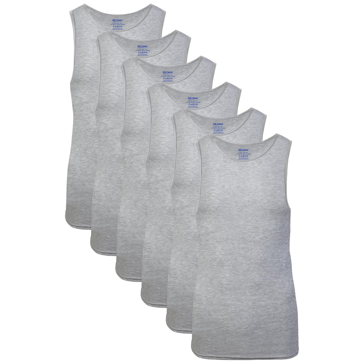 Gildan Men's A-Shirts Tanks Multipack Jansha Store
