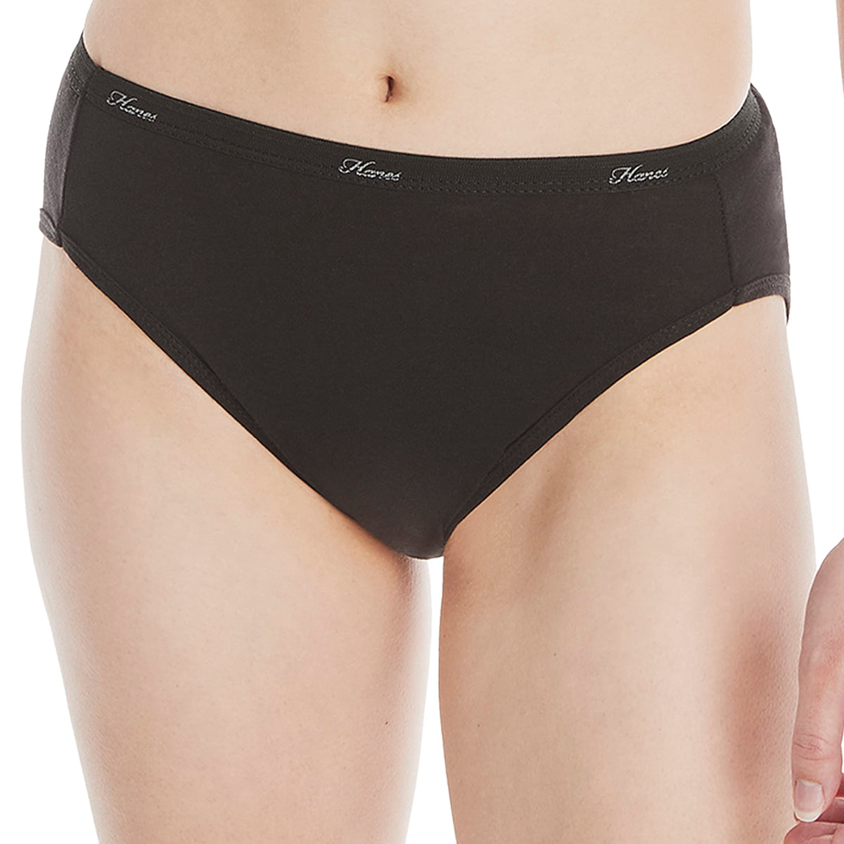 Hanes Women's Underwear Pack, 10-Pack, Full-Coverage Cotton Blend Panties, Moisture-Wicking Underwear for Women Jansha Store