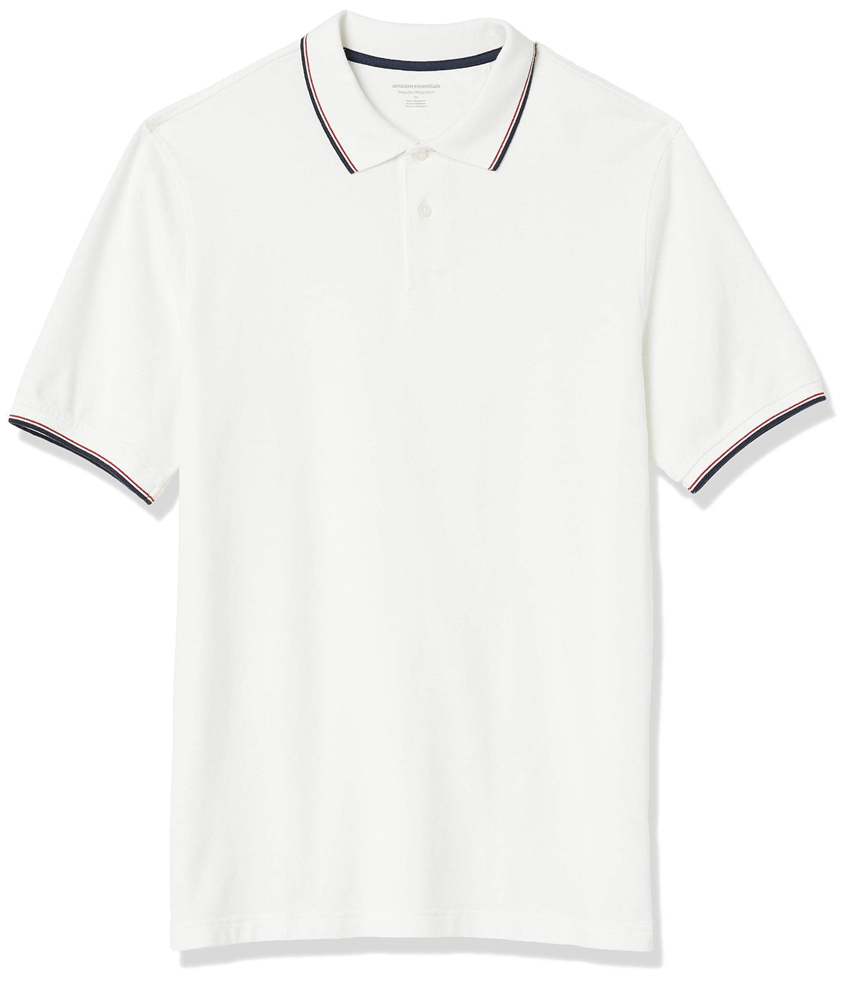 Amazon Essentials Men's Regular-Fit Cotton Pique Polo Shirt Jansha Store