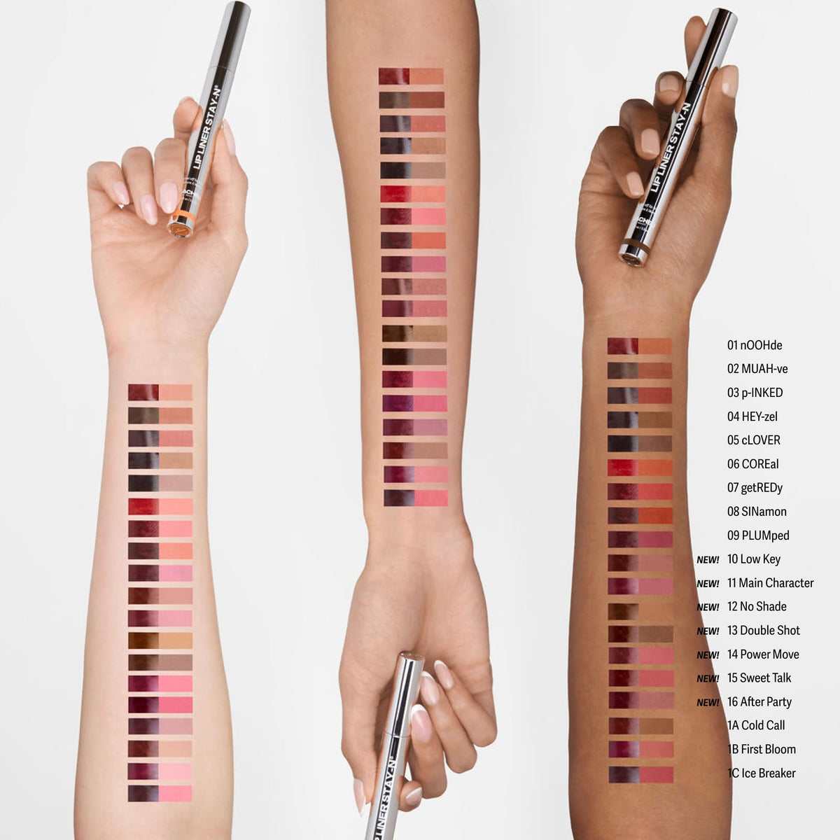 Sacheu Lip Liner STAY-N Peel Off Lip Stain, Longwear, p-INKED Jansha Store