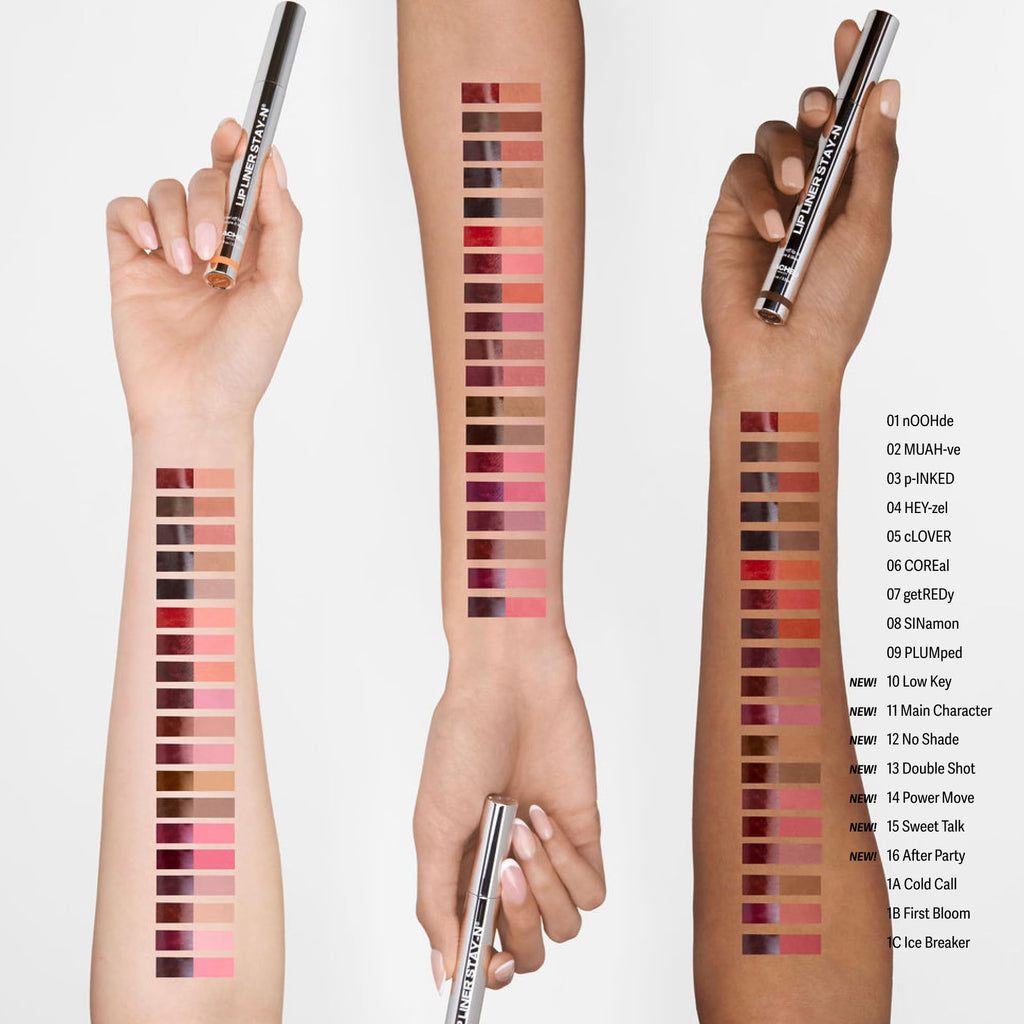 Sacheu Lip Liner STAY-N Peel Off Lip Stain, Longwear, p-INKED Jansha Store
