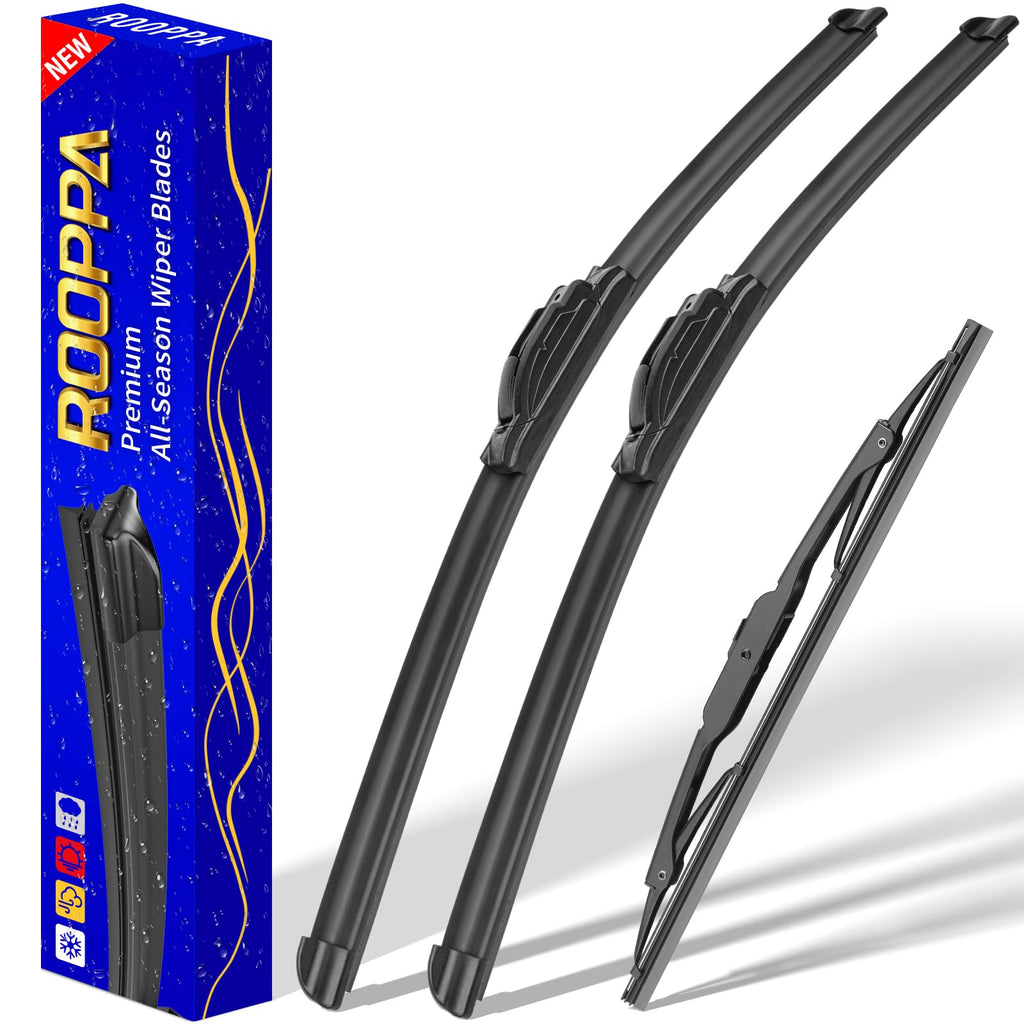 3 Wipers Fits Subaru Forester 2012-2018 Outback 2015-2019 Wiper Blades Jansha Store