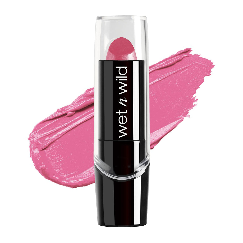 wet n wild Silk Finish Lipstick, Hydrating Rich Buildable Lip Color, Formulated with Vitamins A,E, & Macadamia for Ultimate Hydration, Cruelty-Free & Vegan - A Short Affair Jansha Store