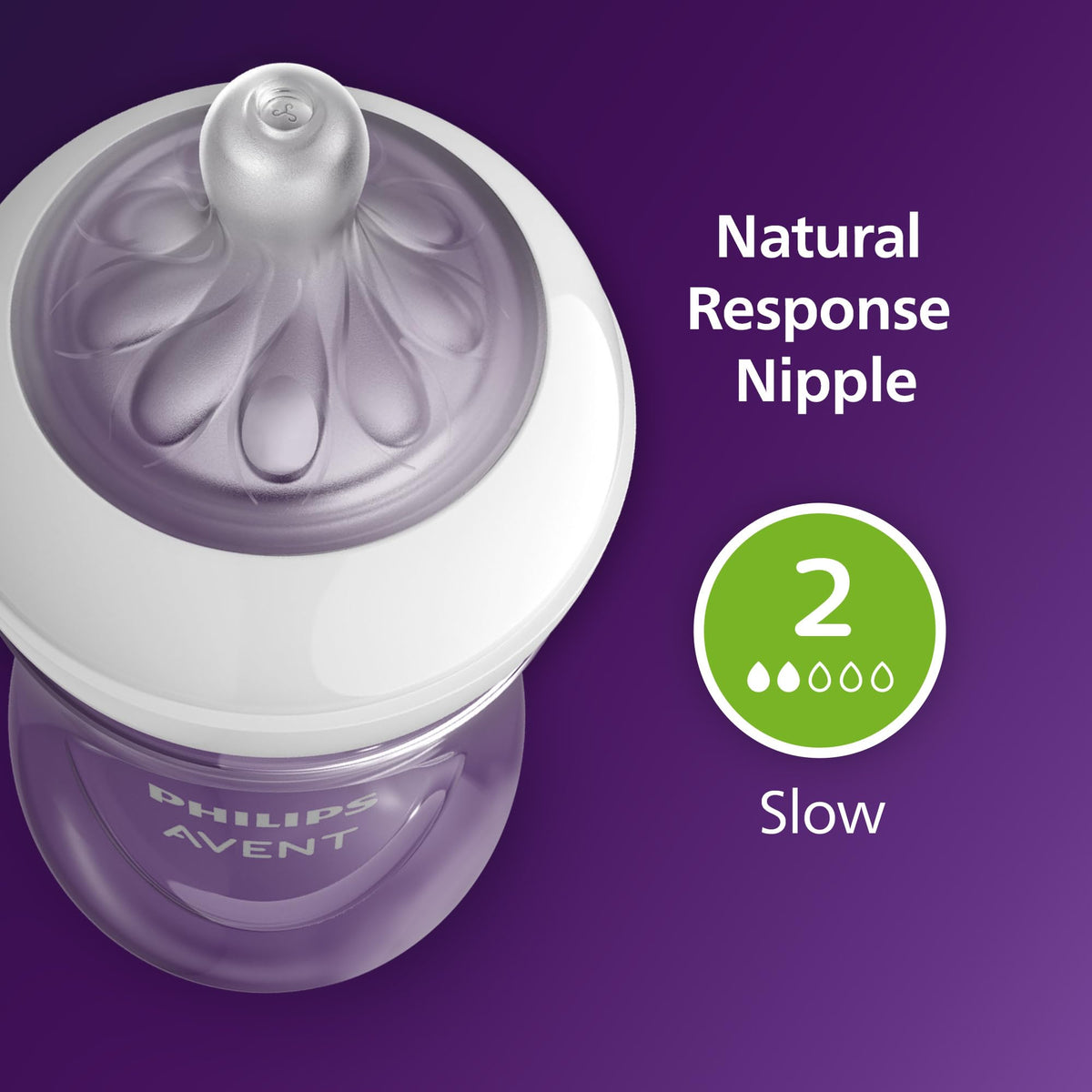 Philips Avent Natural Baby Bottles, Medium Flow, 9 oz, BPA-Free, 4-Pack Jansha Store