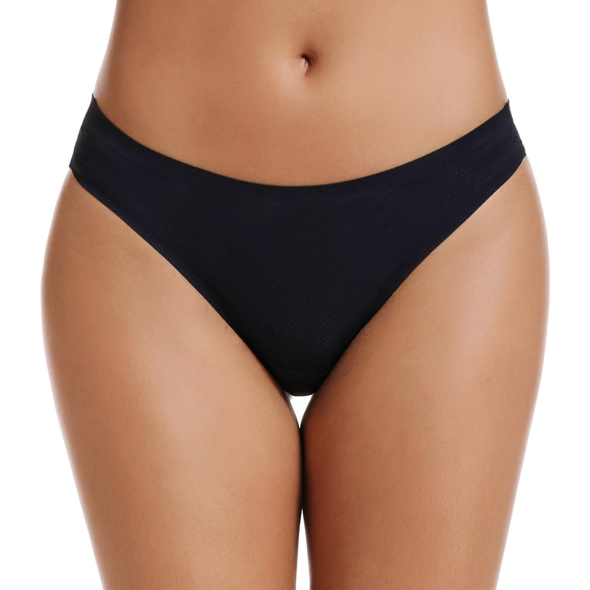 voenxe Seamless Women Underwear Thongs,No Show Ladies Workout Thong,5 Pack Jansha Store