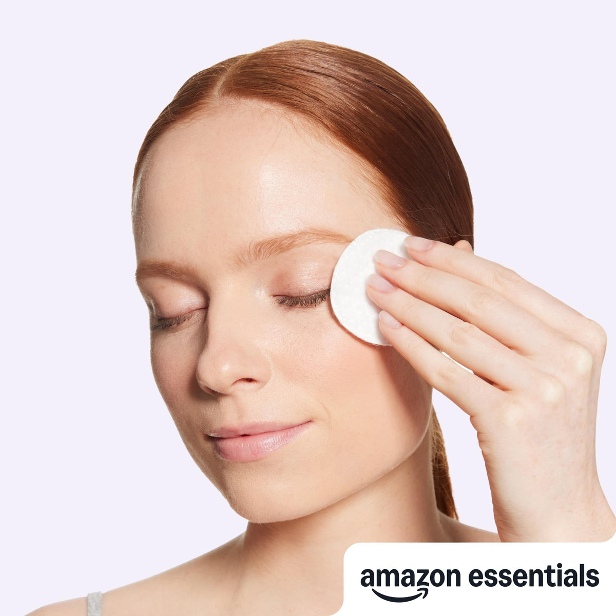 Amazon Essentials 100% Cotton Rounds, 100 Count (Previously Amazon Basics) Jansha Store