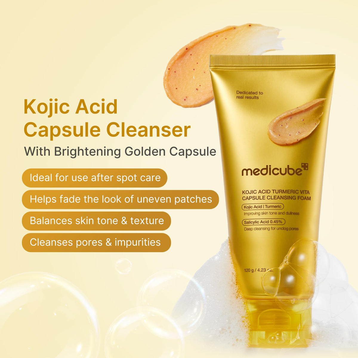 medicube Facial Cleanser Zero Pore Capsule Foam Cleanser Jansha Store