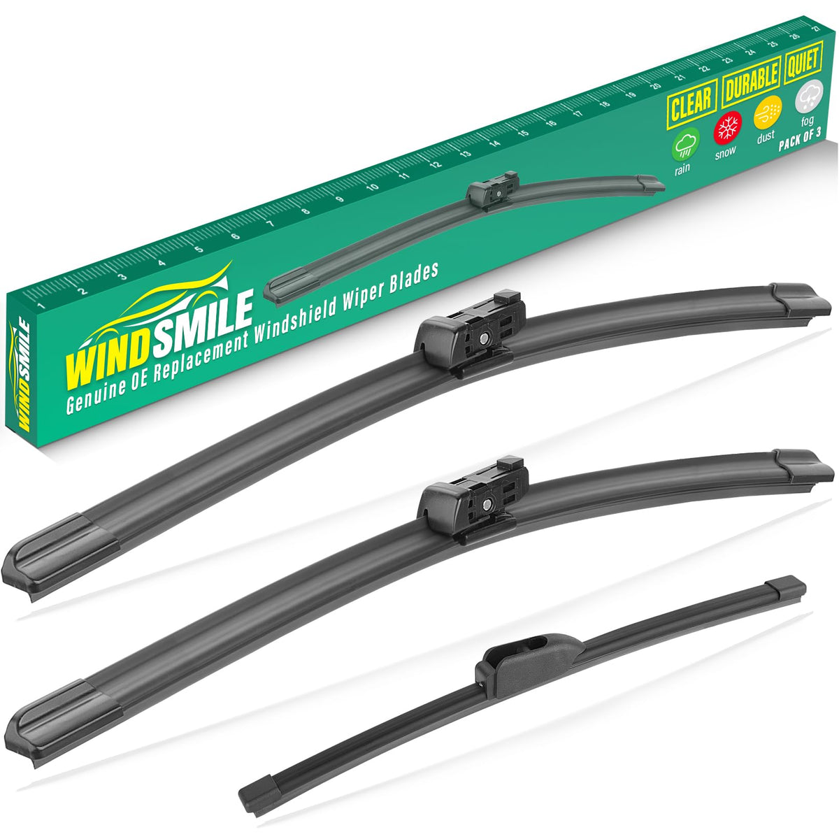 WINDSMILE Windshield Wiper Blades Replacement for Chevrolet Trax 2024-2026 Jansha Store