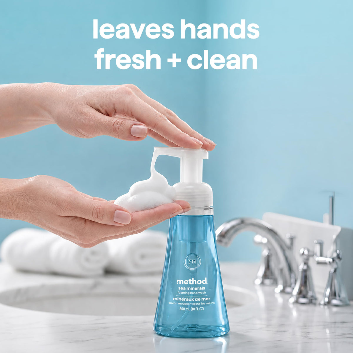 method Foaming Hand Wash, Waterfall, 10 fl oz, 3 pack Jansha Store