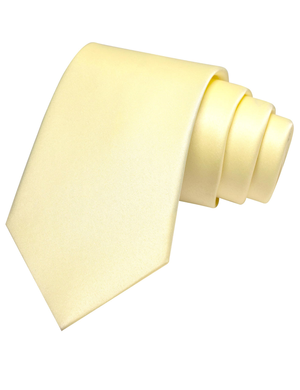 JEMYGINS Solid Color Tie Mens Necktie for Business and Wedding Jansha Store