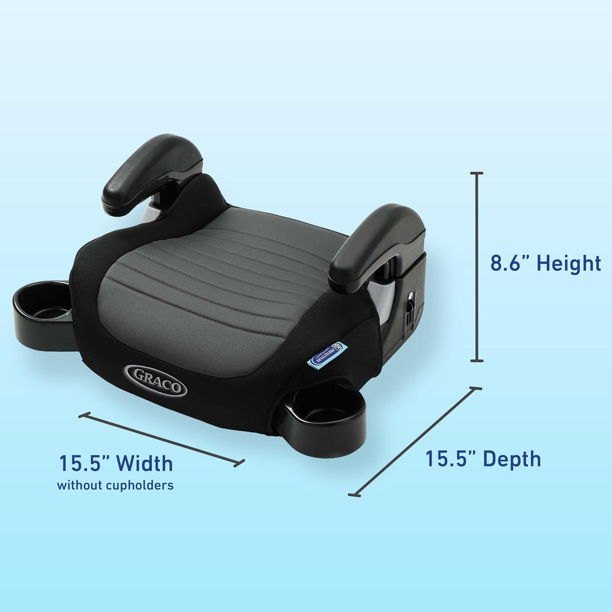 Graco TurboBooster 2.0 Backless Booster Car Seat, Denton Jansha Store