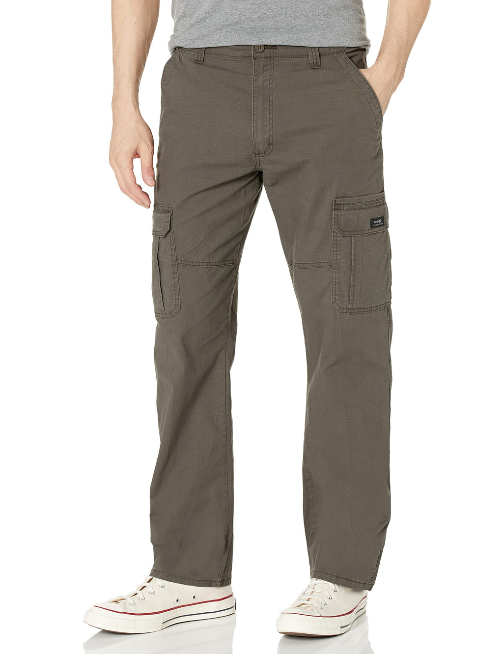 Wrangler Men's Relaxed Fit Stretch Cargo Pant Jansha Store
