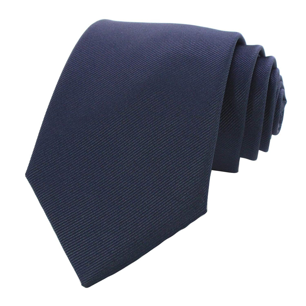 RBOCOTT Solid Color Tie Formal Necktie for Men Jansha Store