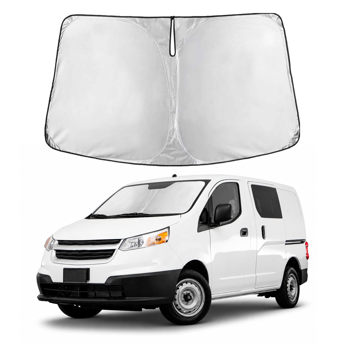 EcoNour Car Windshield Sun Shade, Front Window Sun Blocker for SUVs,Sedan Jansha Store