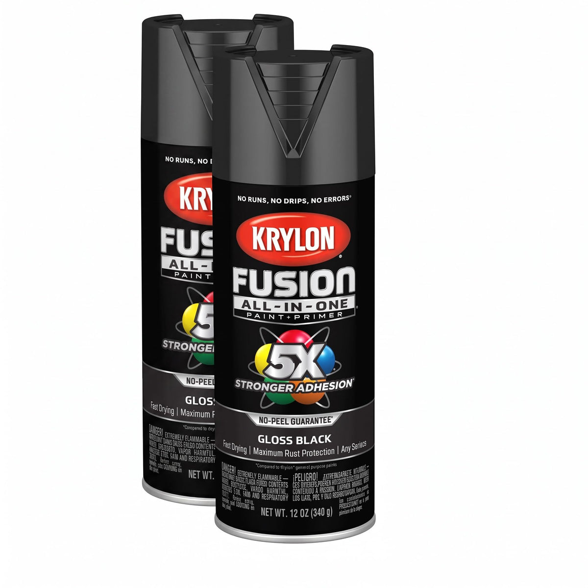 Krylon Fusion All-In-One 12 Oz. Gloss Spray Paint, Hot Pink - 1 Each Jansha Store