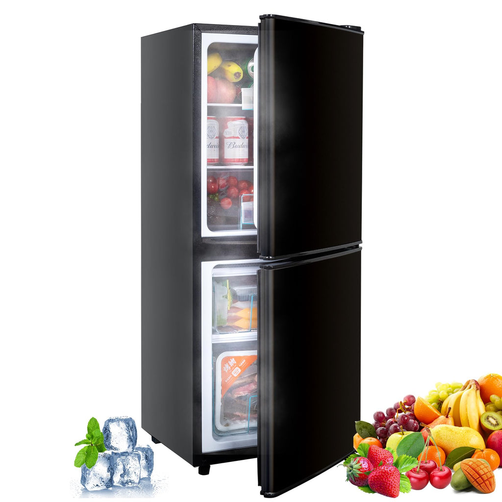Cucina Magica Mini Fridge with Freezer, 3.8 Cu.Ft Small Fridge, Dorm Fridge Jansha Store
