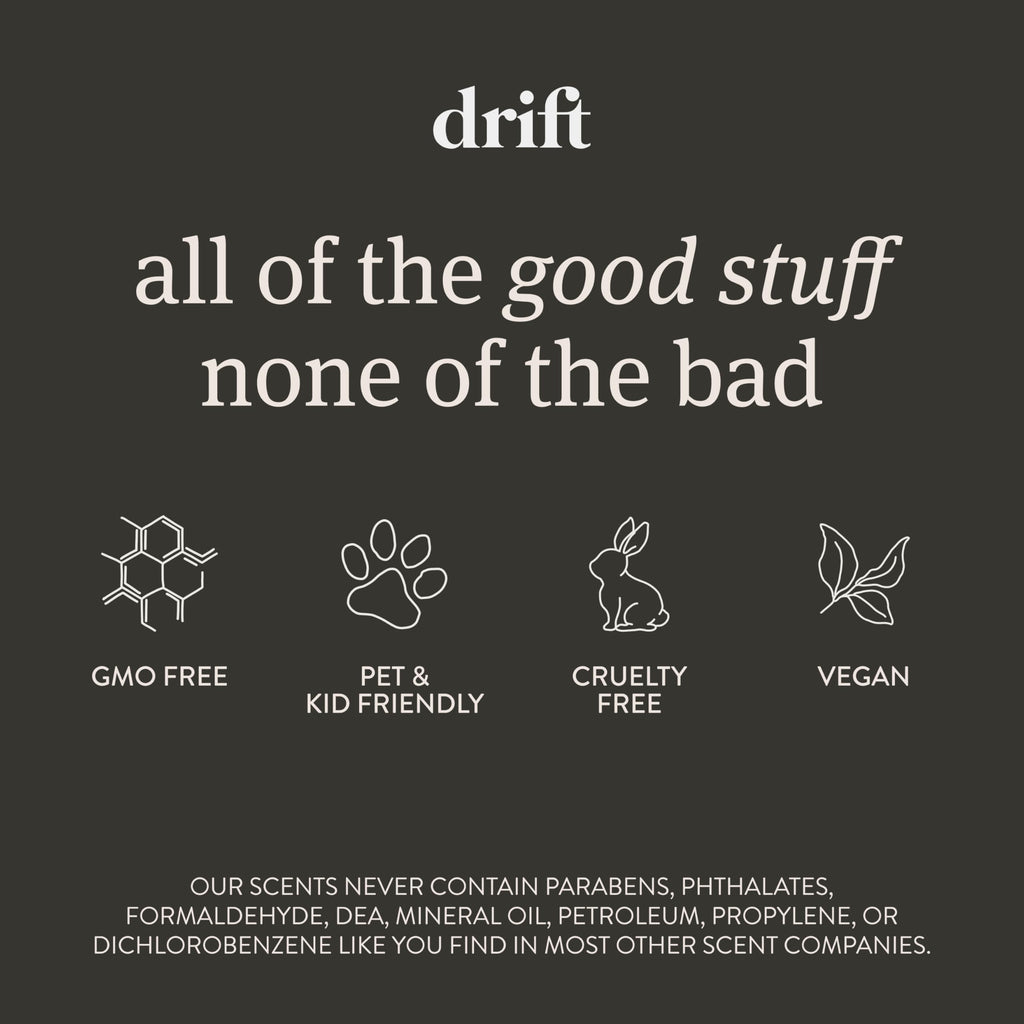 Drift Car Air Freshener - The Original Wood Air Freshener - Car Odor Eliminator - Long Lasting Scent - Essential Oils - Clean Ingredients - Amber Scent 3 Pack Refill - NO CLIP INCLUDED Jansha Store