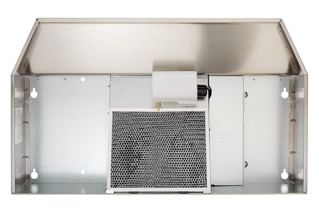 Broan-NuTone 413023 Ductless Range Hood Insert with Light, Exhaust Fan for Under Cabinet, 30-Inch, Black Jansha Store