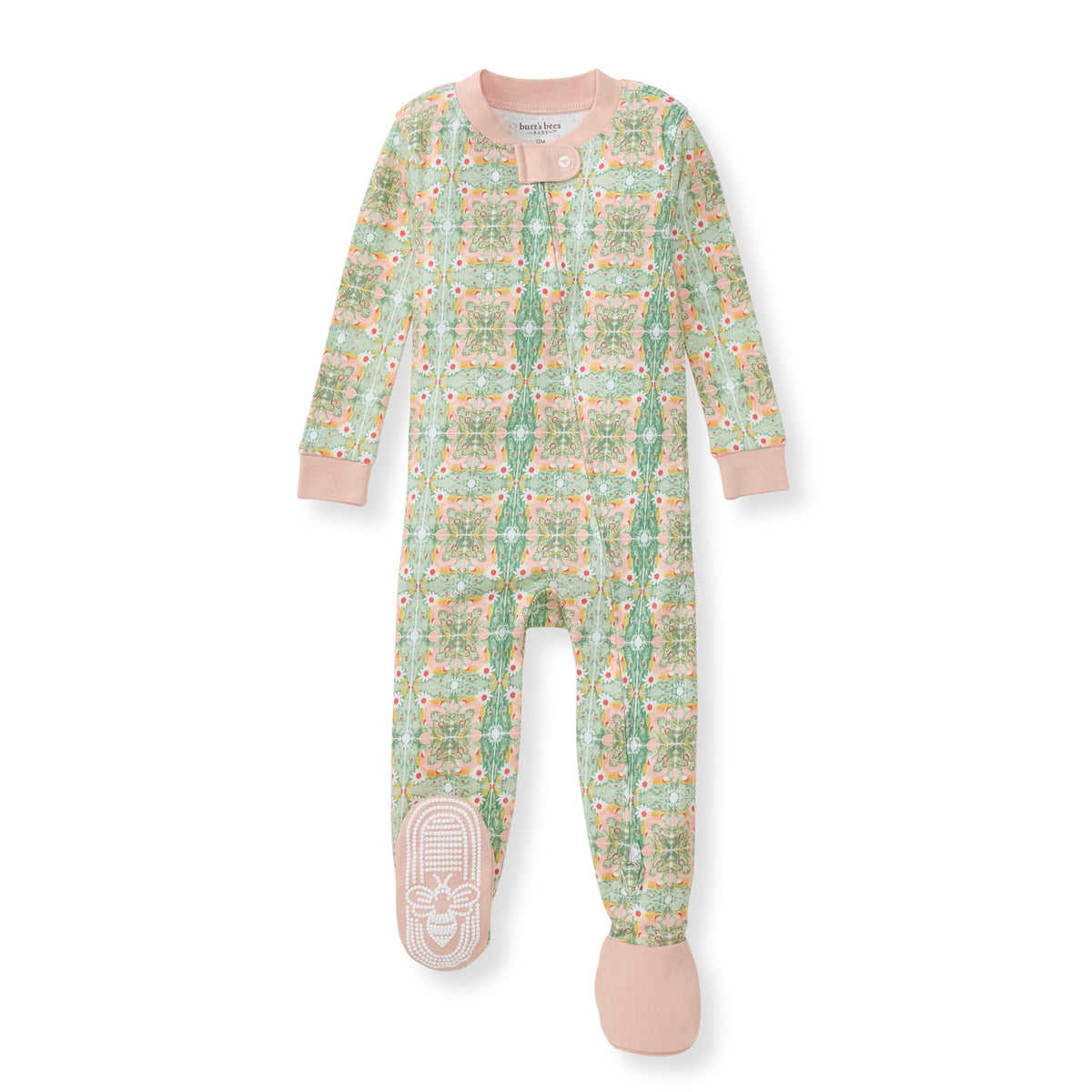 Burt's Bees Baby Baby Girl's Pajamas Sleep and Play Jansha Store