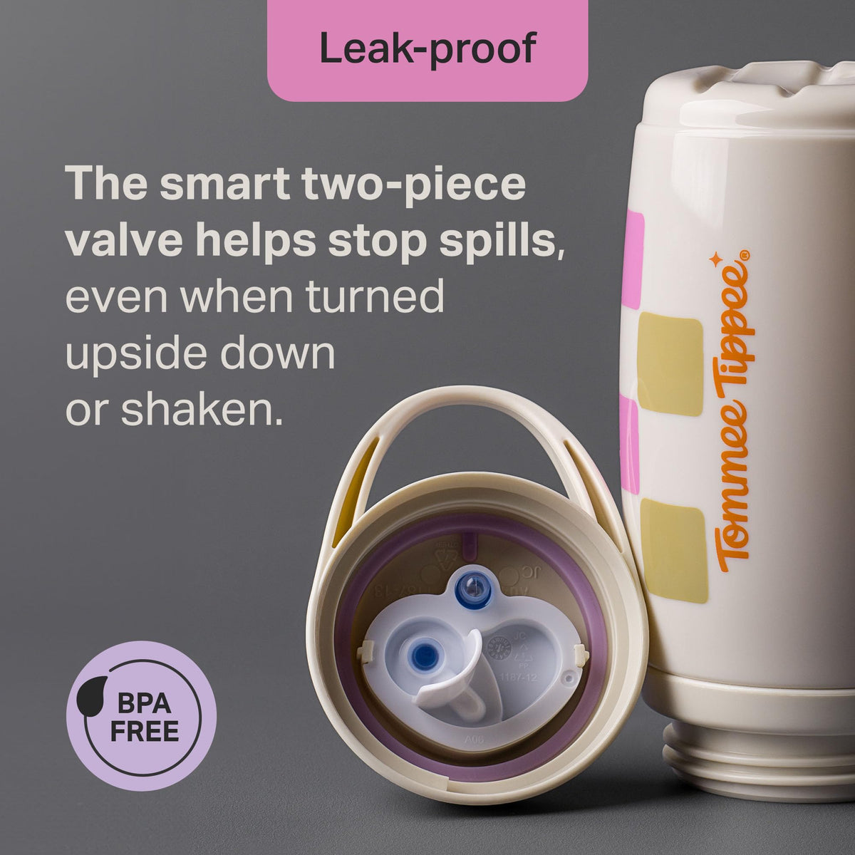 Tommee Tippee Toddler Sippy Cup, Sporty Spout, 1-3 Years, Insulated Jansha Store