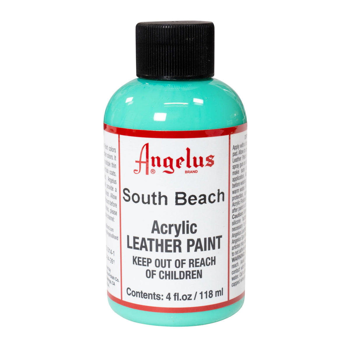 Angelus Acrylic Leather Paint Mint 4oz Jansha Store