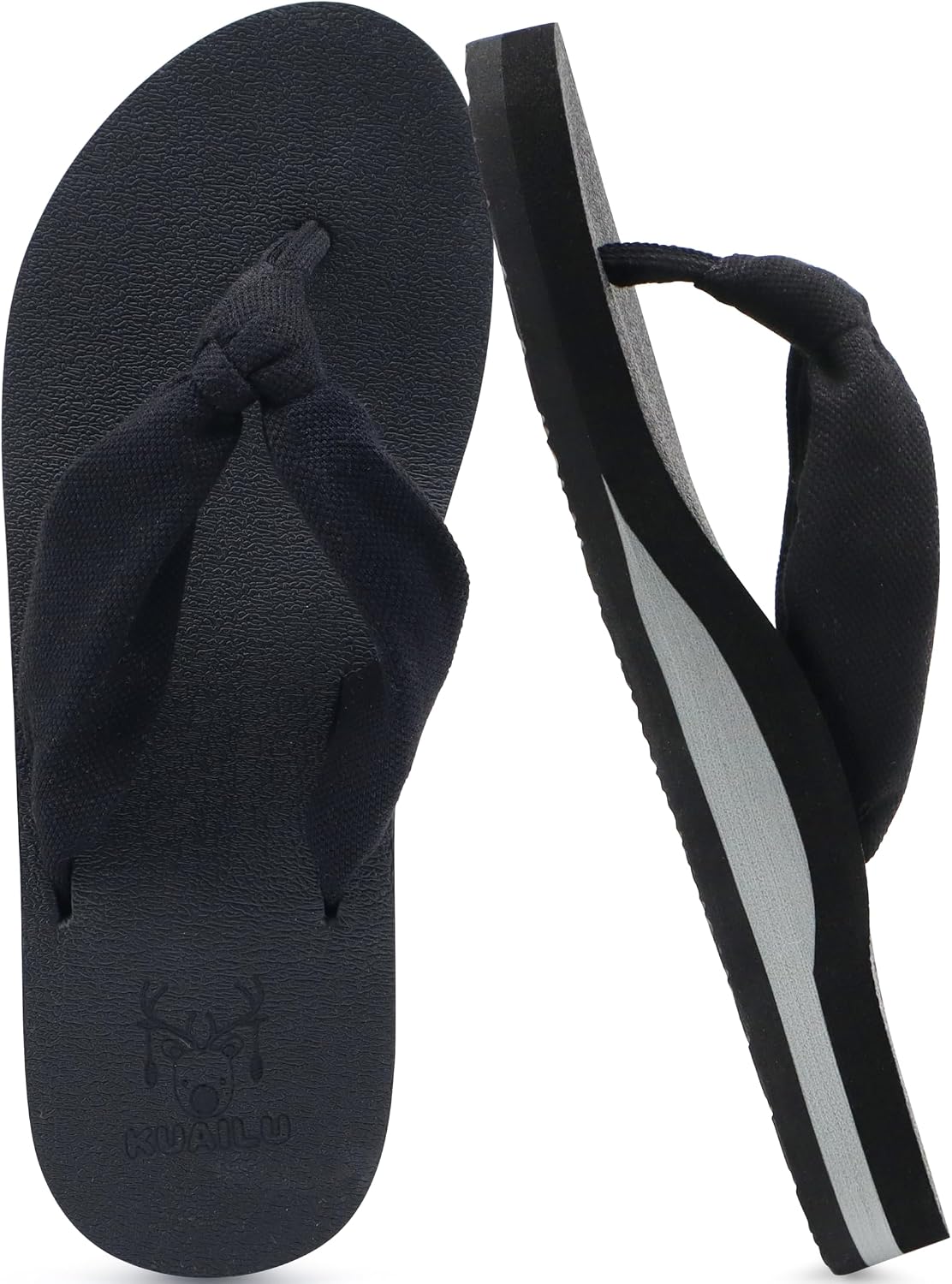 KuaiLu Flip Flops for Women with Arch Support Summer Beach Thong Sandals Jansha Store
