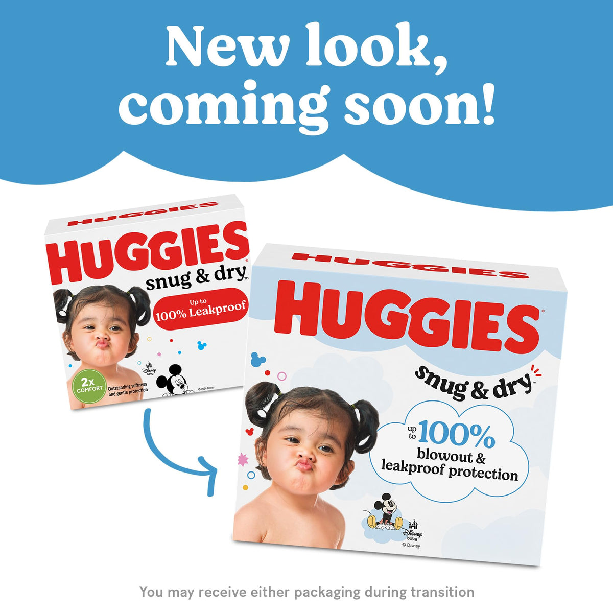 Huggies Snug & Dry Diapers Size 1, 44 Count Jansha Store