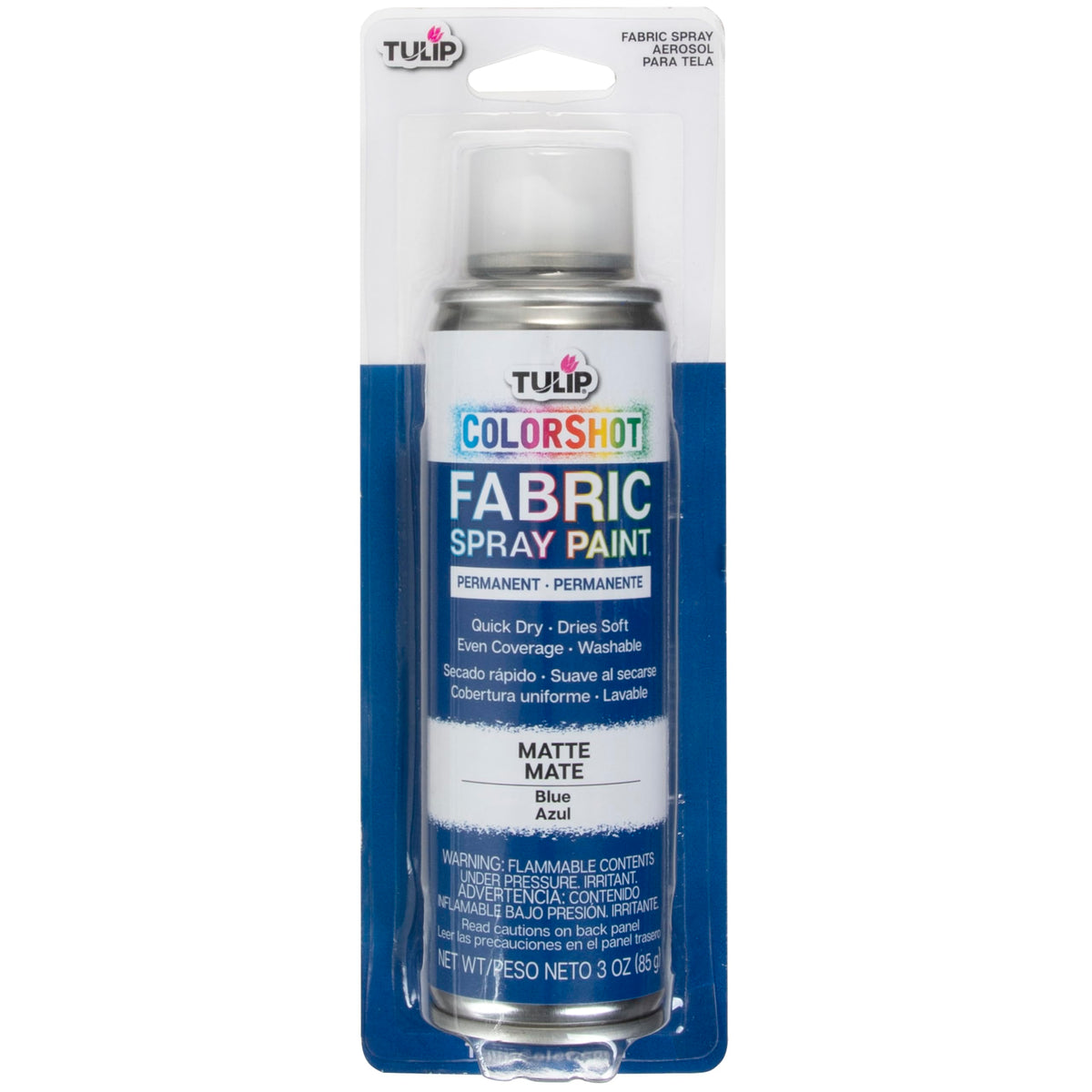 TULIP ColorShot Fabric Spray Paint, Black, 3 oz Jansha Store