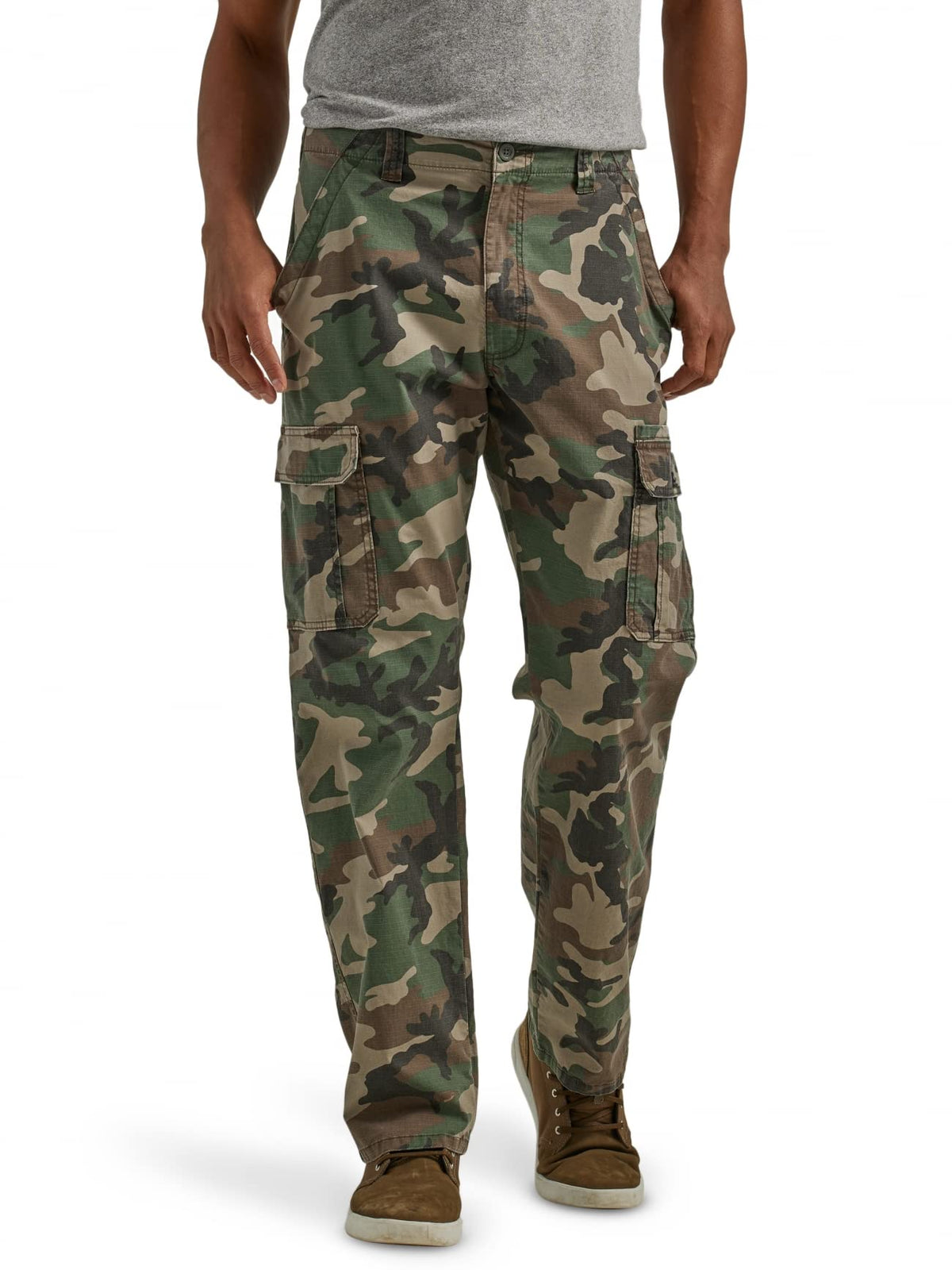 Wrangler Men's Relaxed Fit Stretch Cargo Pant Jansha Store