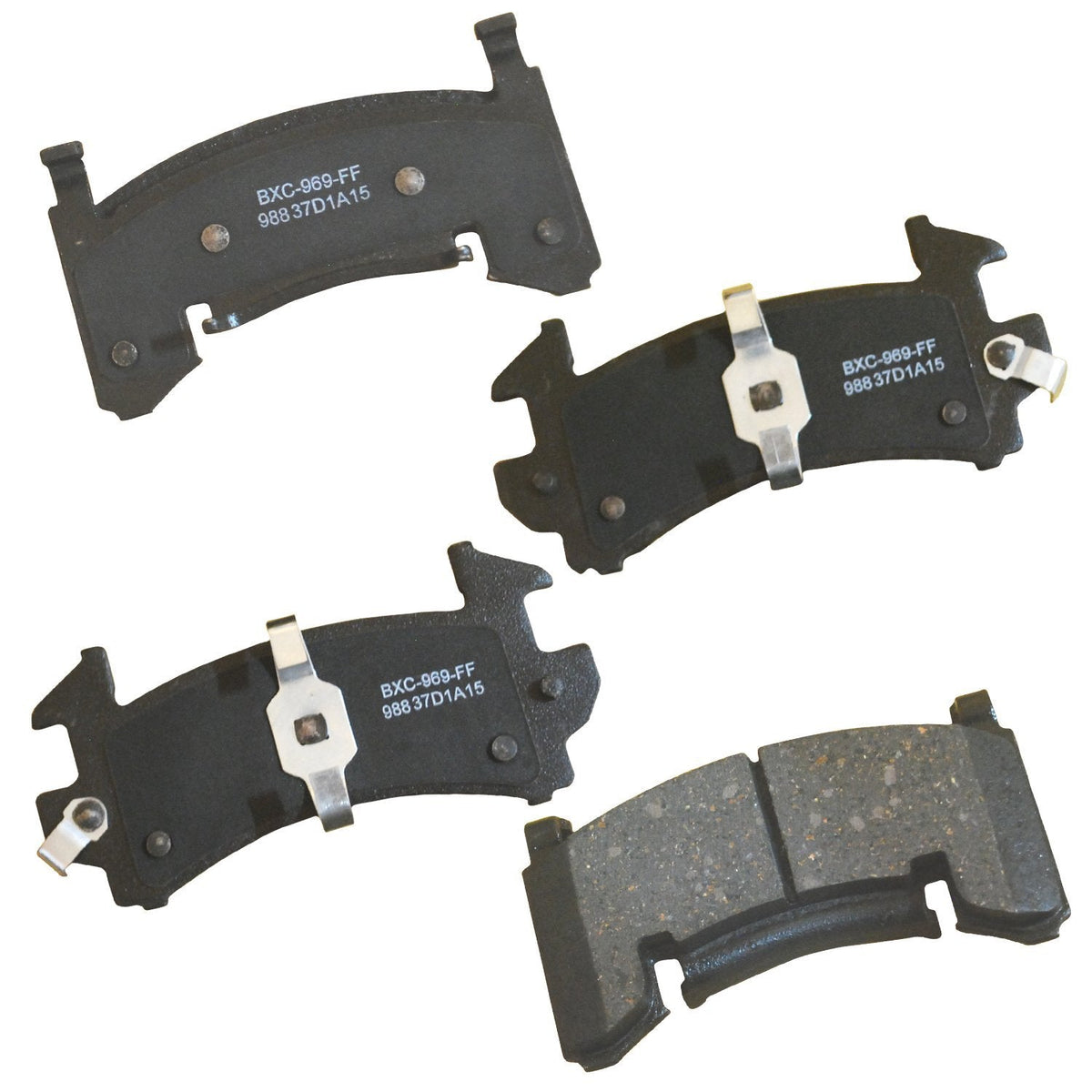 Bendix Premium SBC436A Ceramic Front Brake Pads for Toyota 4Runner 2002-2001, Hilux 2004, Tacoma 1998-1995 Jansha Store
