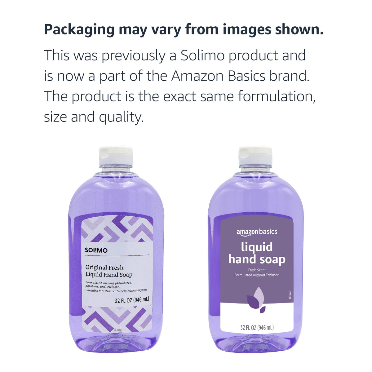 Amazon Basics Gentle & Mild Clear Liquid Hand Soap Refill, Triclosan-Free, Dermatologist-Tested, pH Balanced, Cruelty-Free, 50 Fluid Ounces, 1-Pack (Previously Solimo) Jansha Store