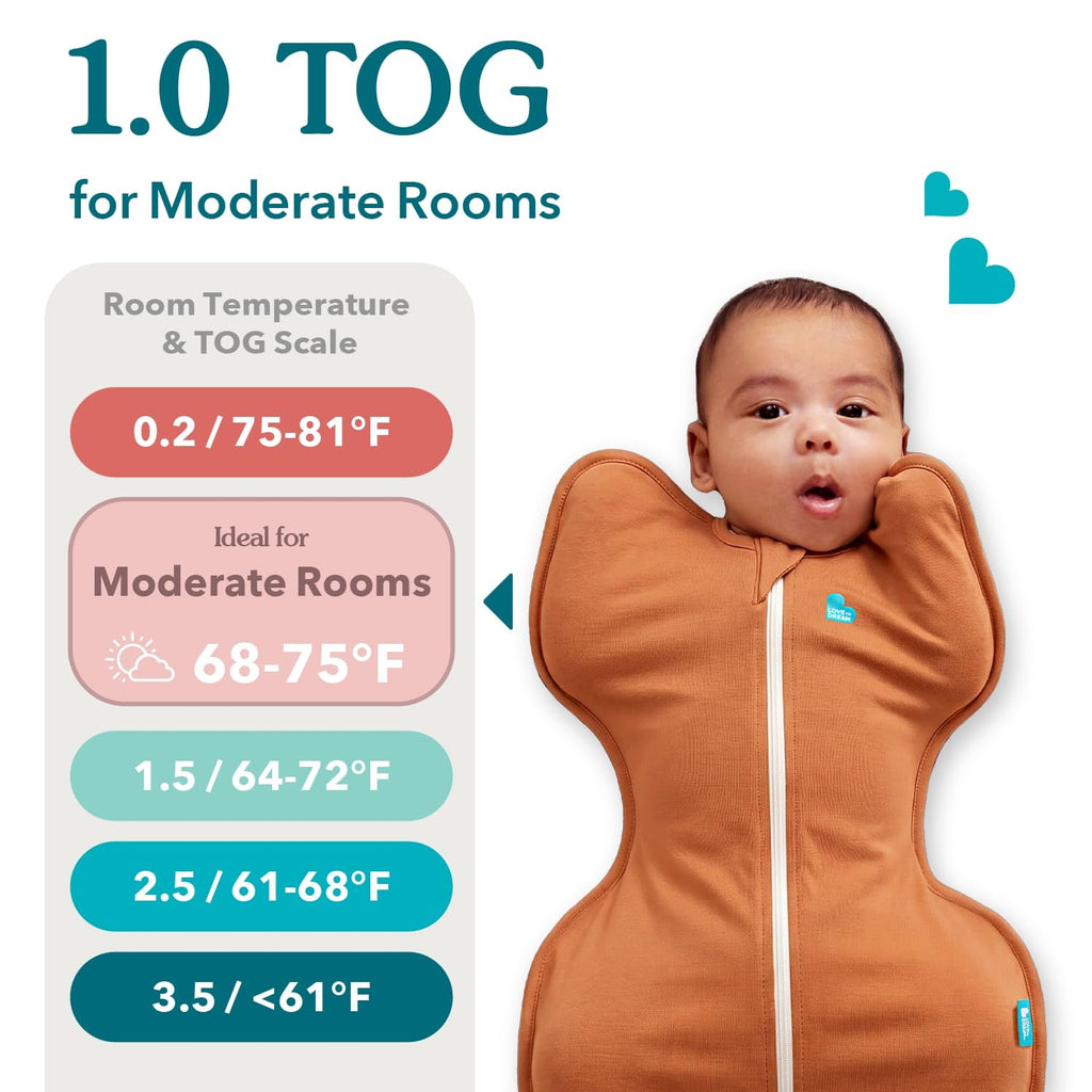 Love to Dream Swaddle Up Bamboo Baby Sleep Sack | 1.0 TOG, 13-19lbs, Blue Jansha Store