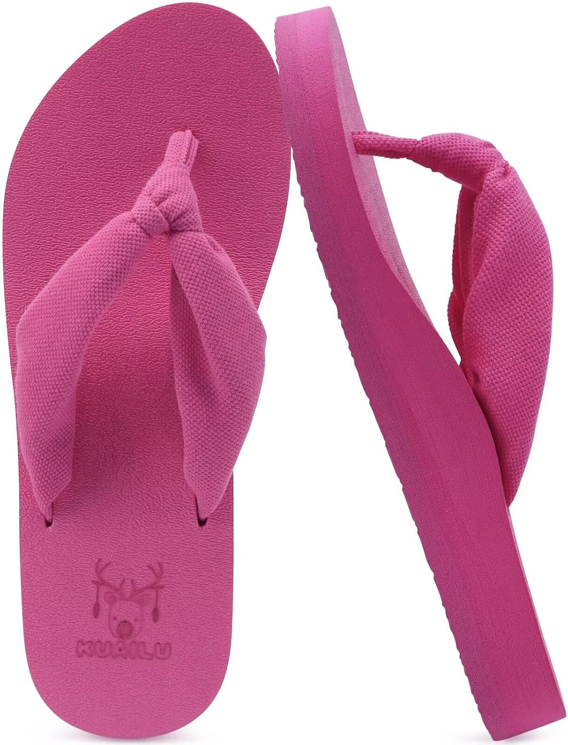 KuaiLu Flip Flops for Women with Arch Support Summer Beach Thong Sandals Jansha Store