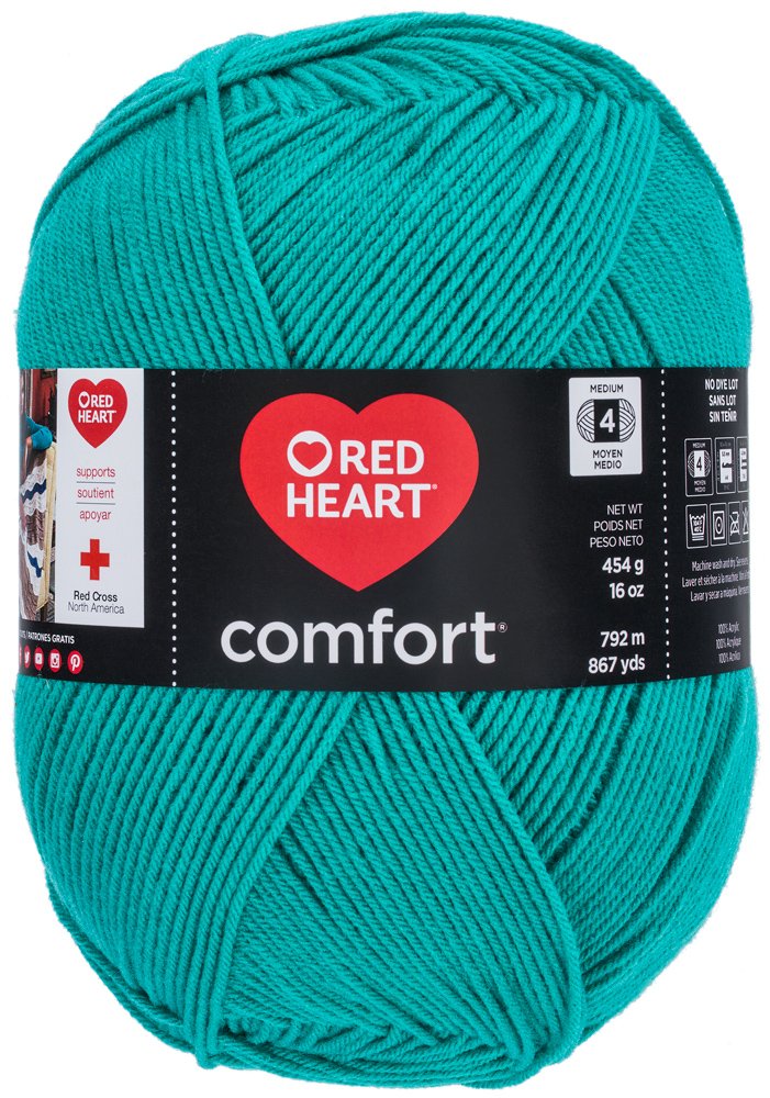 Red Heart E300 Super Saver Economy Yarn, Paddy Green Jansha Store