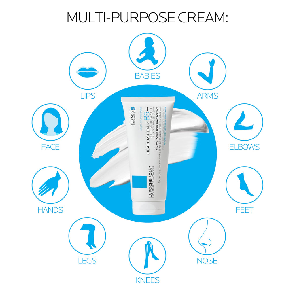 La Roche-Posay Cicaplast Balm B5, Barrier Repair Cream for Dry Skin Jansha Store