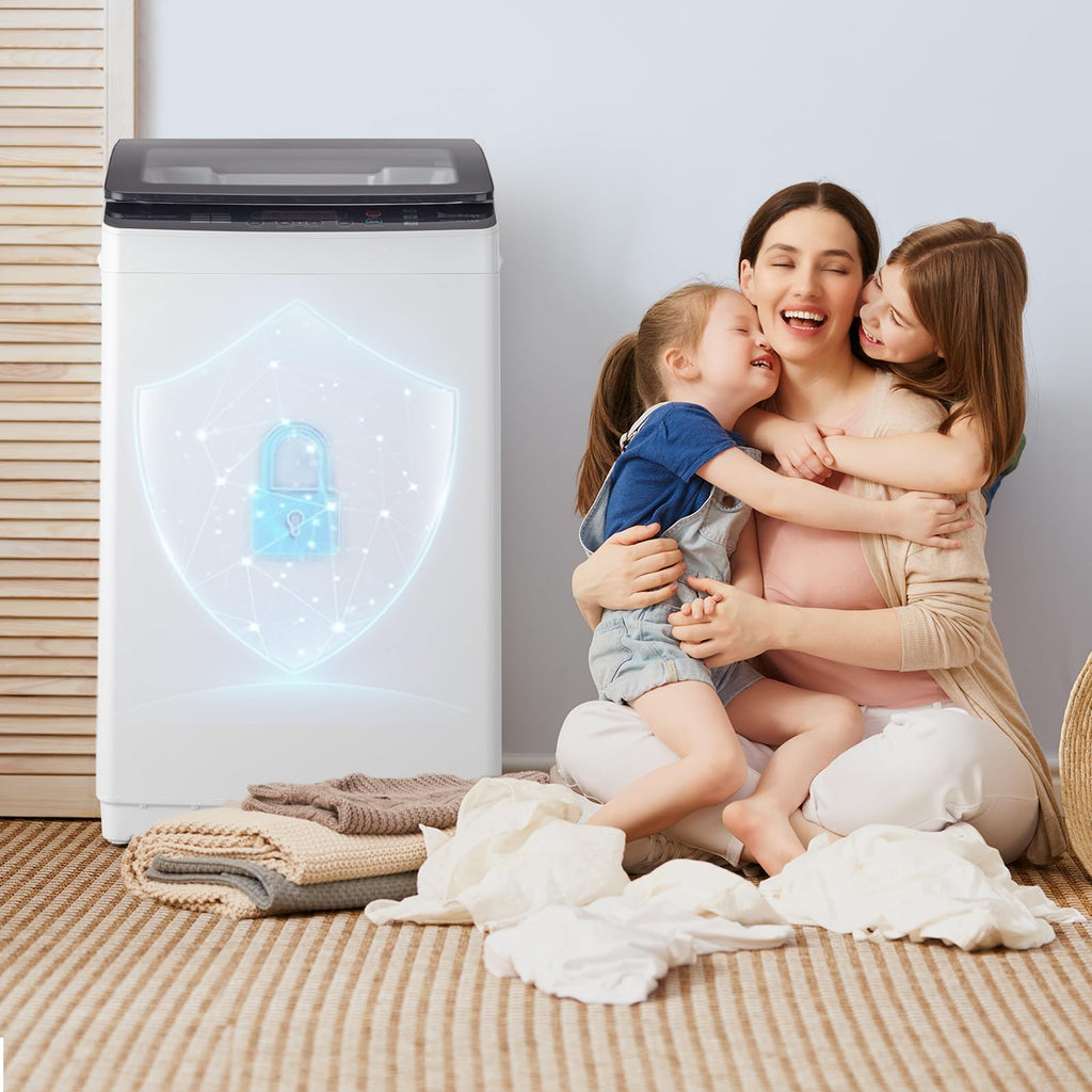 Winado 17.6LBS Full Automatic Portable Washing Machine with Drain Pump Jansha Store