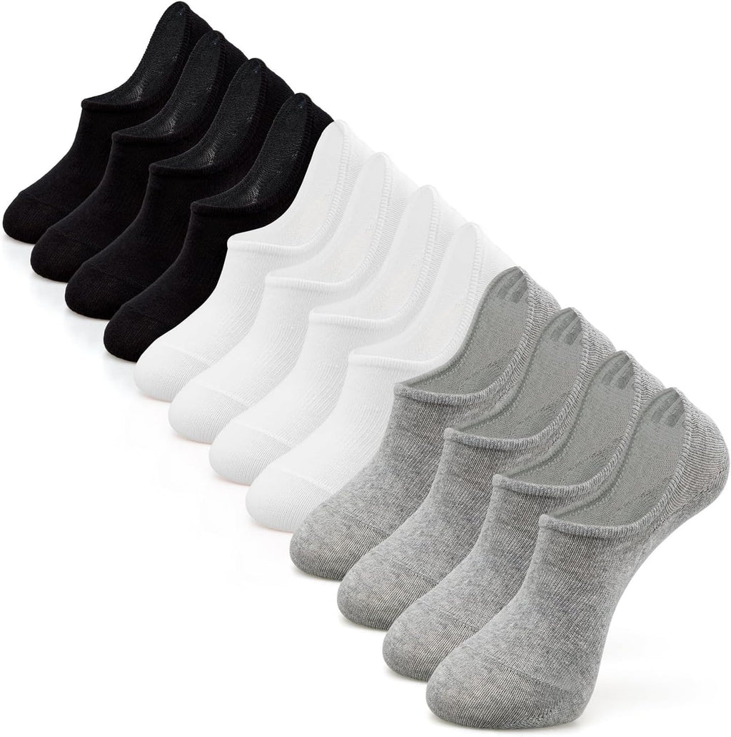 IDEGG Women & Men No Show Low Cut Anti‑Slip Casual Sports Running Socks Jansha Store