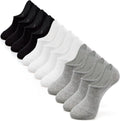 IDEGG Women & Men No Show Low Cut Anti‑Slip Casual Sports Running Socks Jansha Store