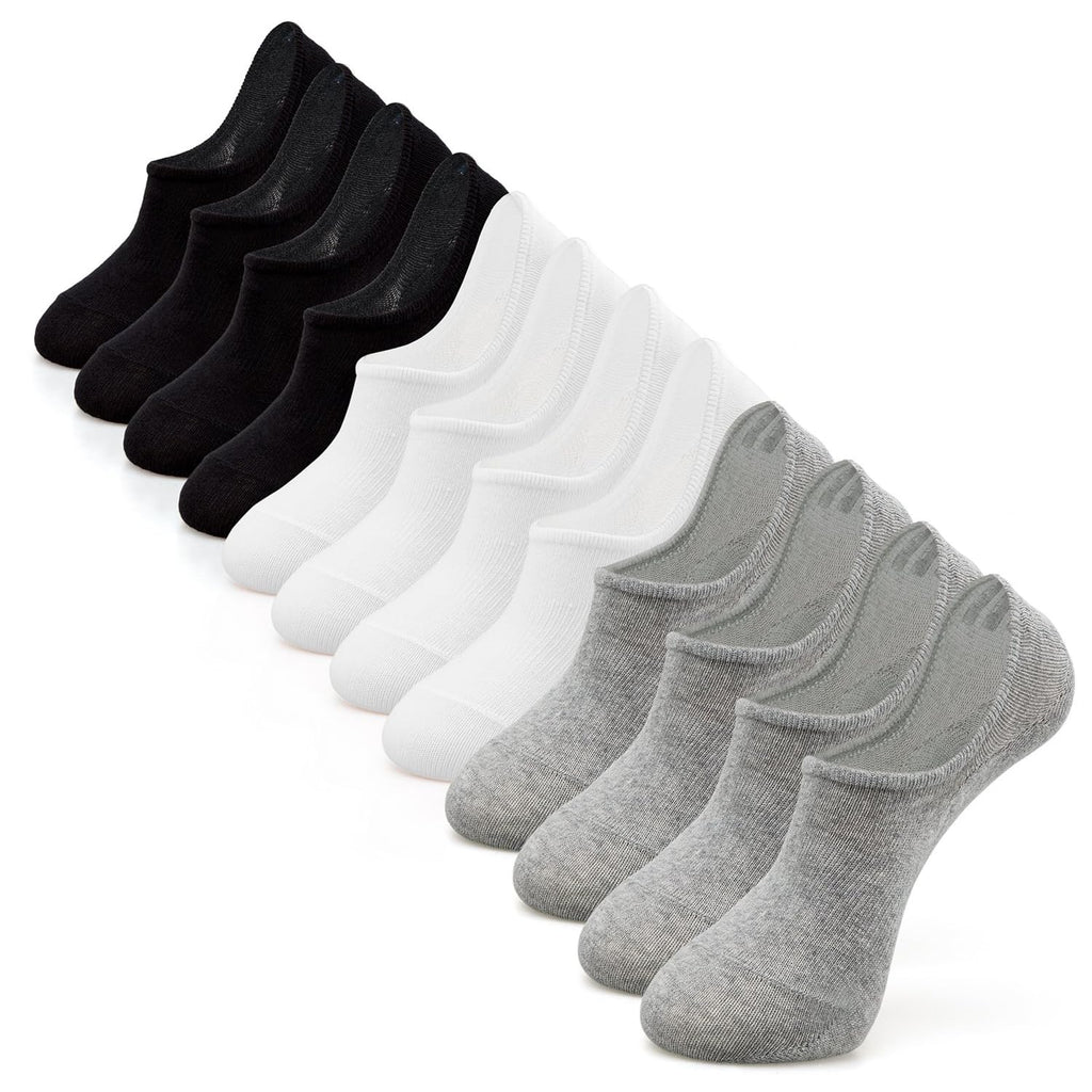 IDEGG Women & Men No Show Low Cut Anti‑Slip Casual Sports Running Socks Jansha Store
