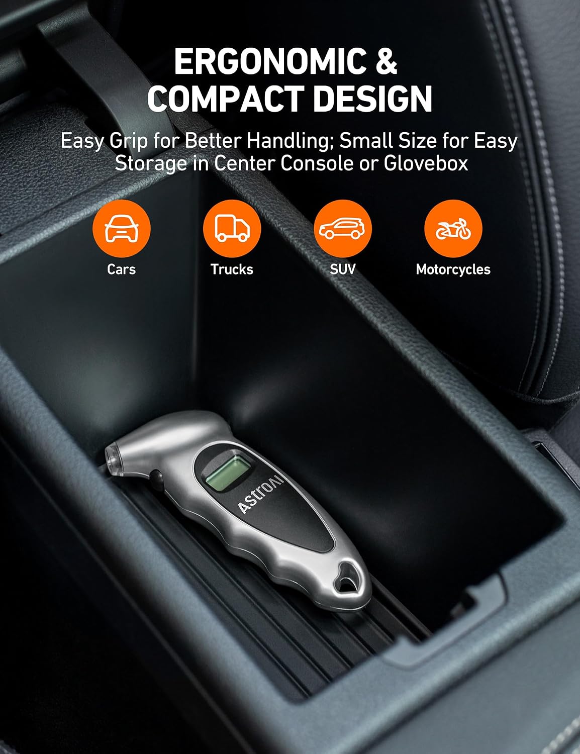 AstroAI Digital Tire Pressure Gauge 150PSI, ±1PSI Accuracy for Car Truck Jansha Store