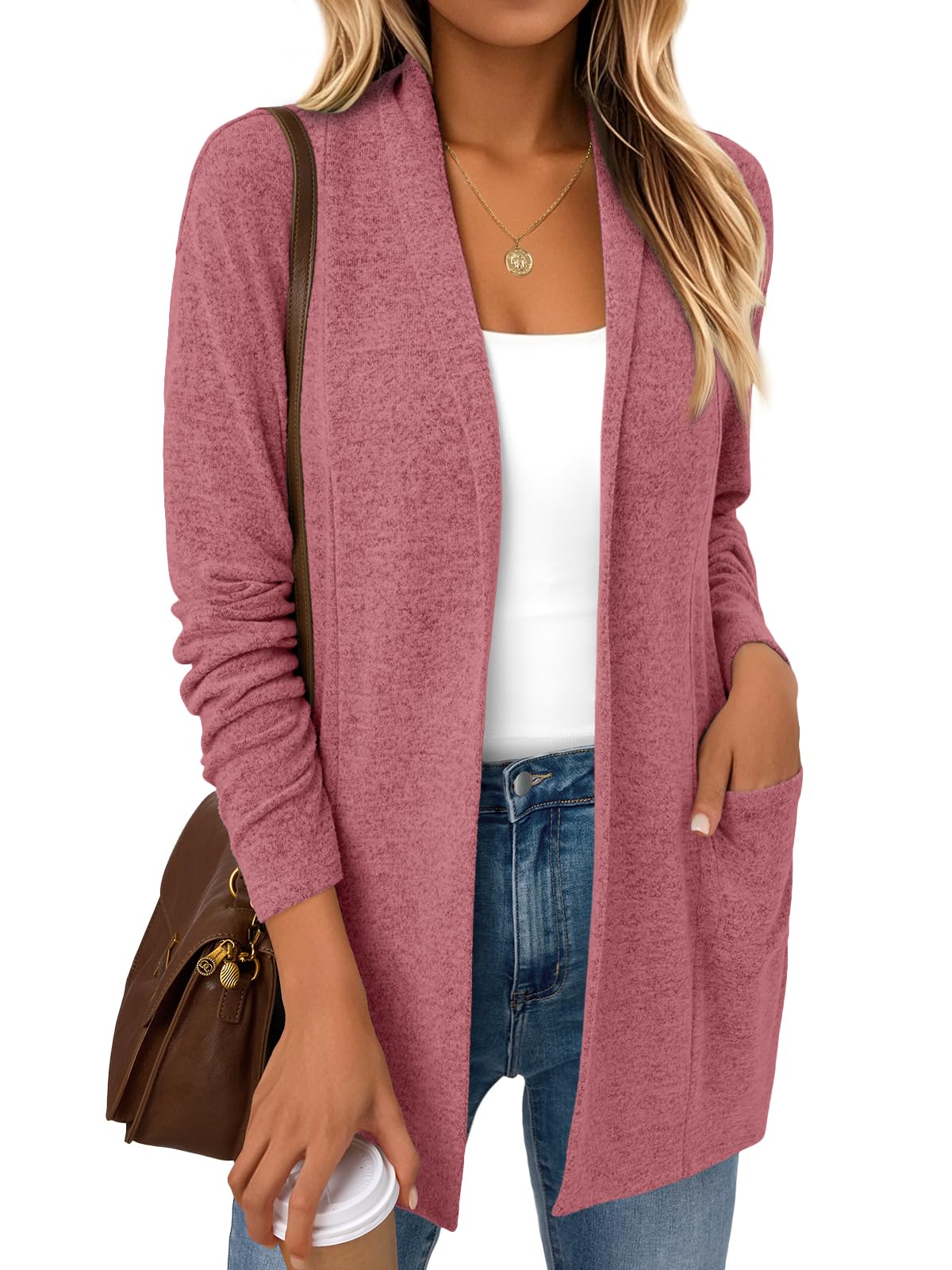 LILLUSORY Cardigan for Women Lightweight Cardigans Fall Fashion Outfits Jansha Store