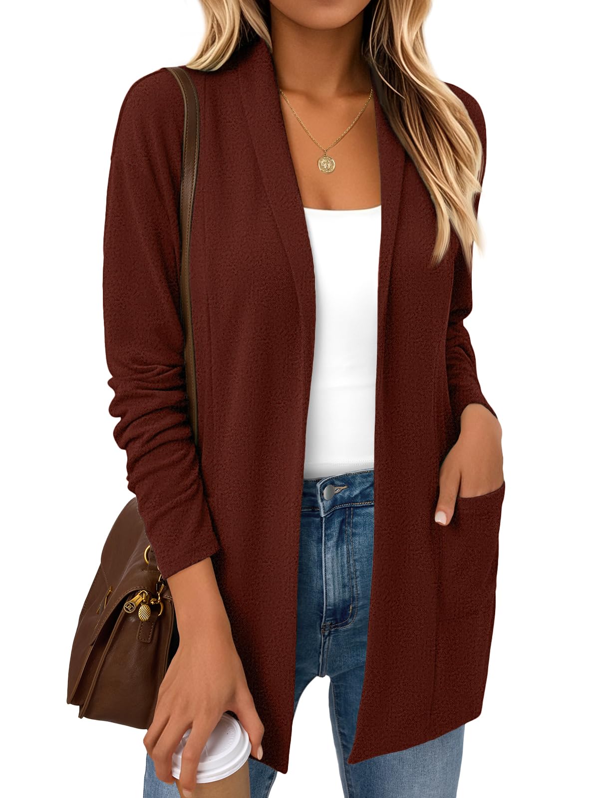 LILLUSORY Cardigan for Women Lightweight Cardigans Fall Fashion Outfits Jansha Store