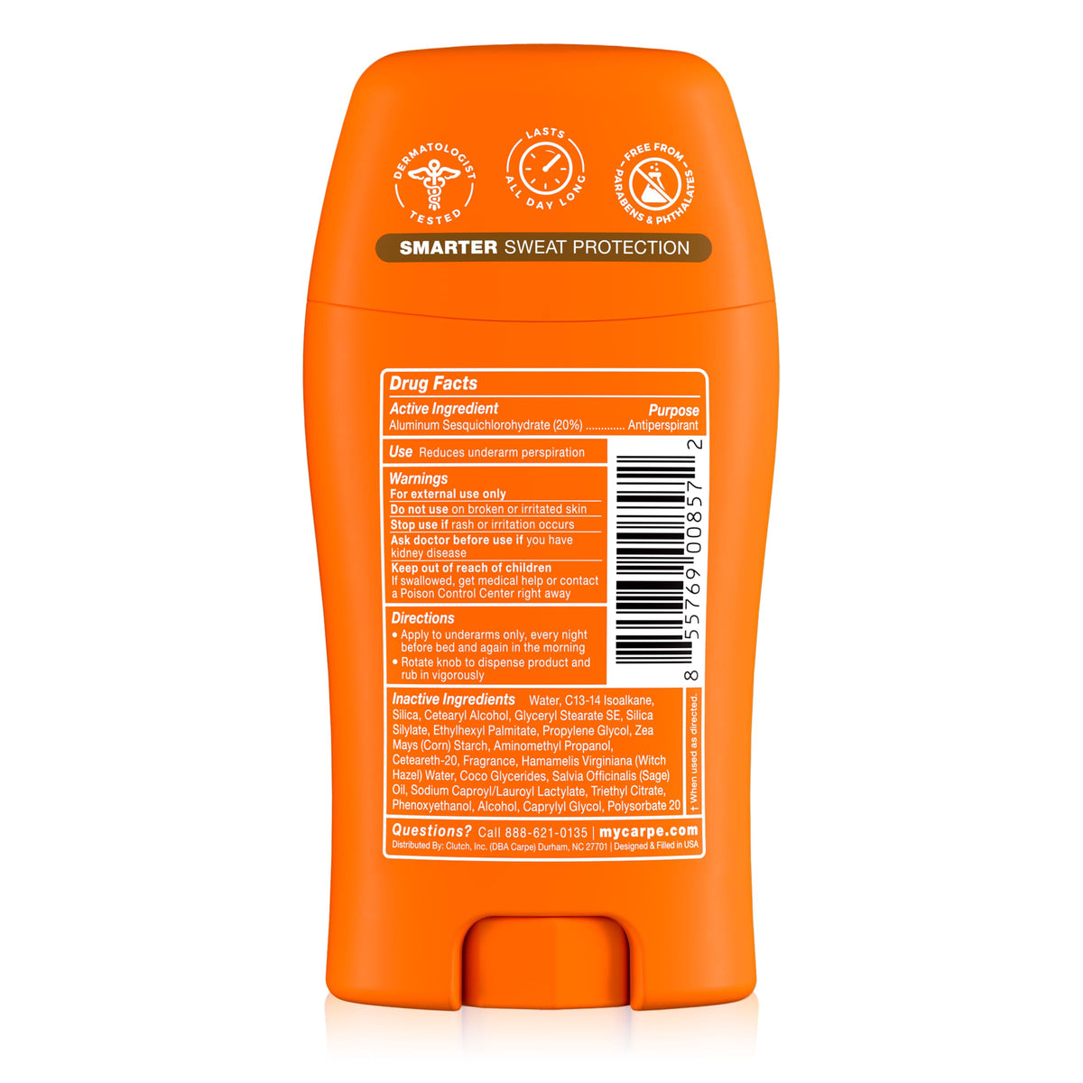 Carpe 100-Hour Antiperspirant Deodorant, Mountain Breeze - 2 Pack Jansha Store