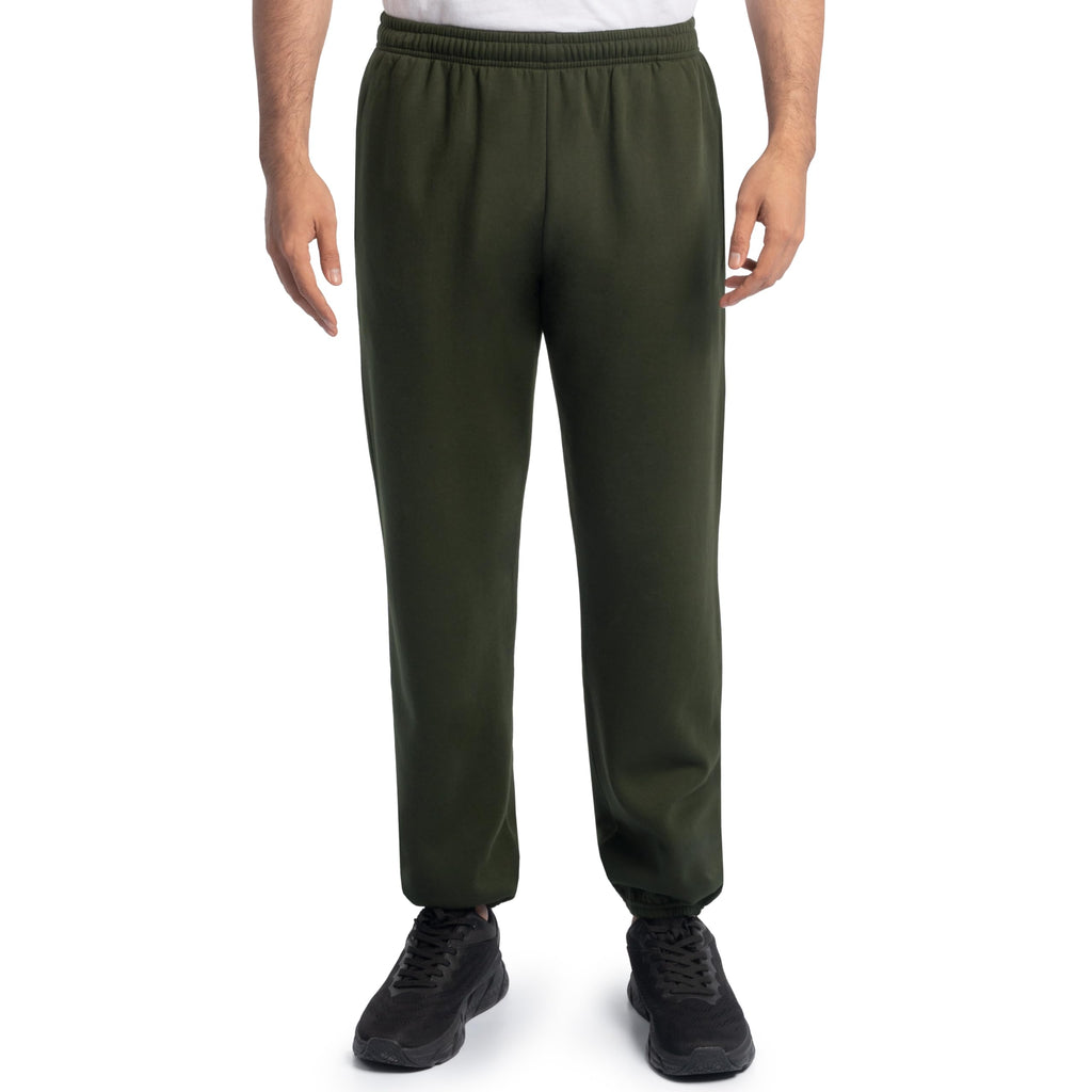 Fruit of the Loom Eversoft Fleece Elastic Bottom Sweatpants with Pockets, Relaxed Fit, Moisture Wicking, Breathable Jansha Store