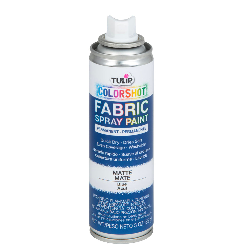 TULIP ColorShot Fabric Spray Paint, Black, 3 oz Jansha Store