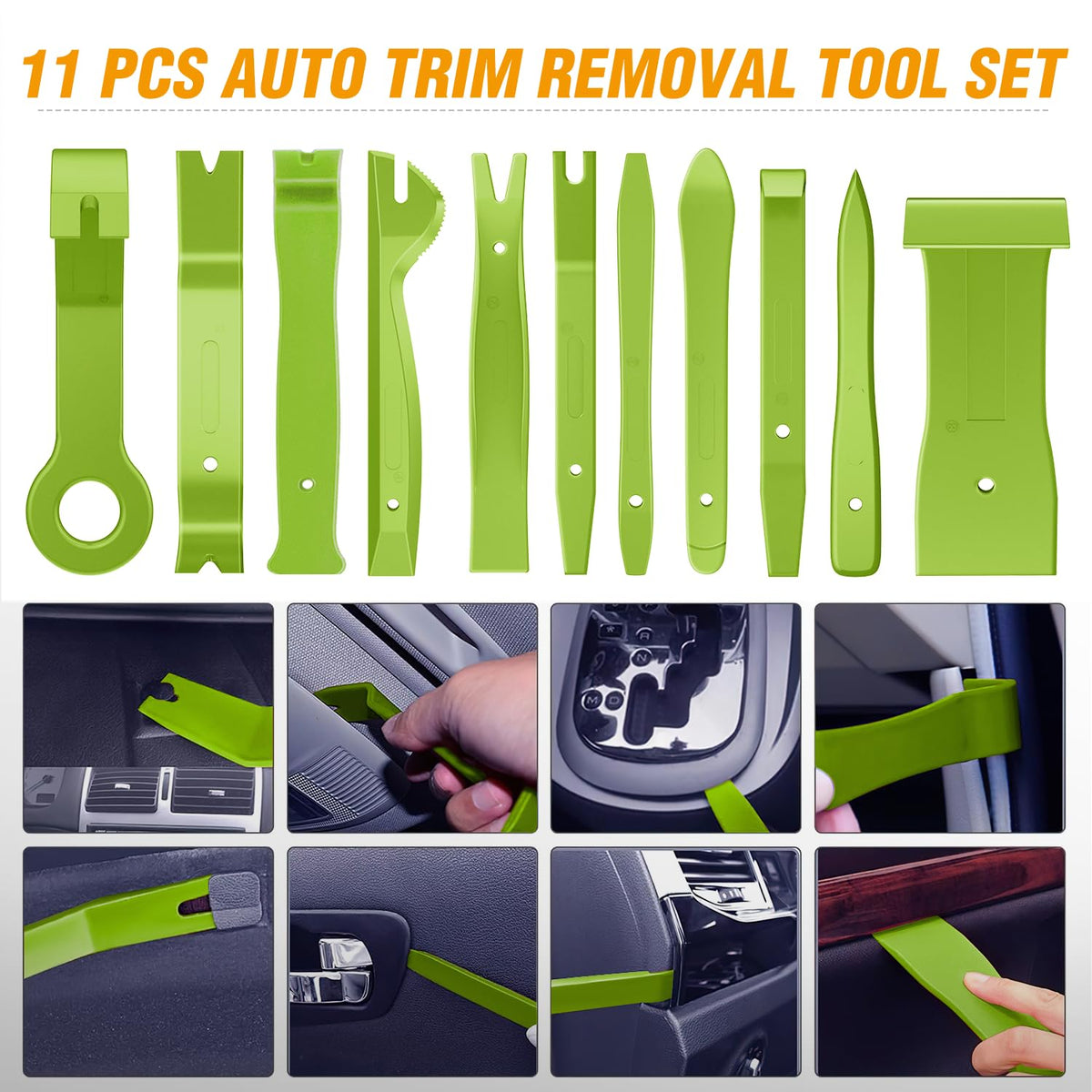 GOOACC 240PCS Bumper Retainer Clips Car Plastic Rivets Fasteners Push Retainer Kit 12 Popular Sizes Auto Push Pin Rivets Set -Door Trim Panel Fender Clips for GM Ford Toyota Honda Chrysler Jansha Store